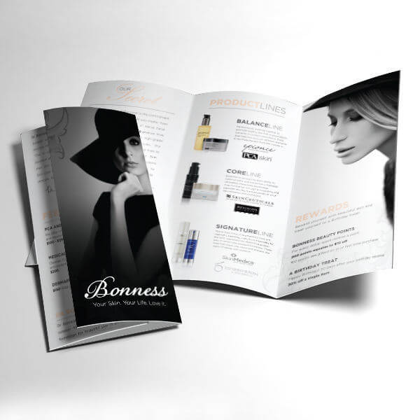 Bonness Skincare Brochure