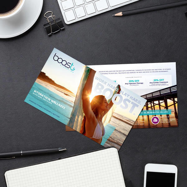 Boost Hydration Business Card Milwaukee Business Card Design