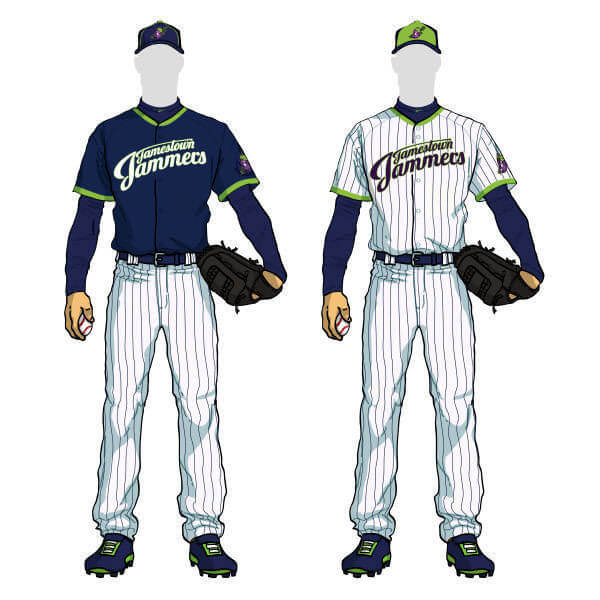 Jamestown Jammers Uniforms & Apparel Custom Athletic Design