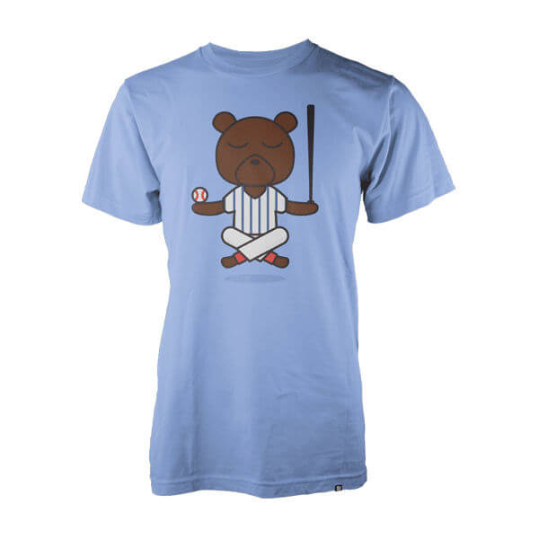 Korked Baseball Yoga Bear Shirt Korked Baseball Yoga Bear Shirt