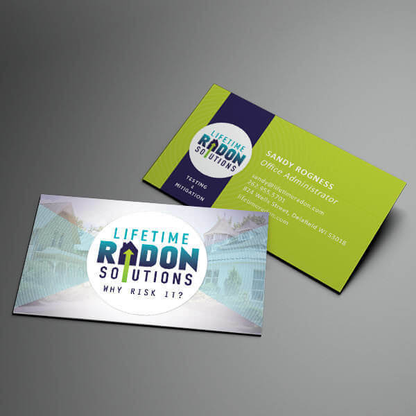 Lifetime Radon Solutions Business Card