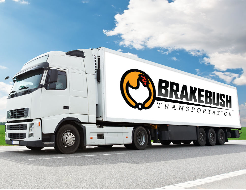 Brakebush Transportation Logo Design