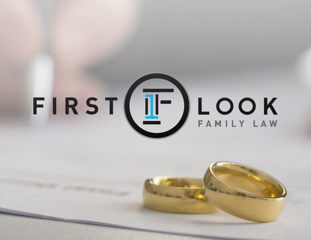 First Look Family Law Logo Design