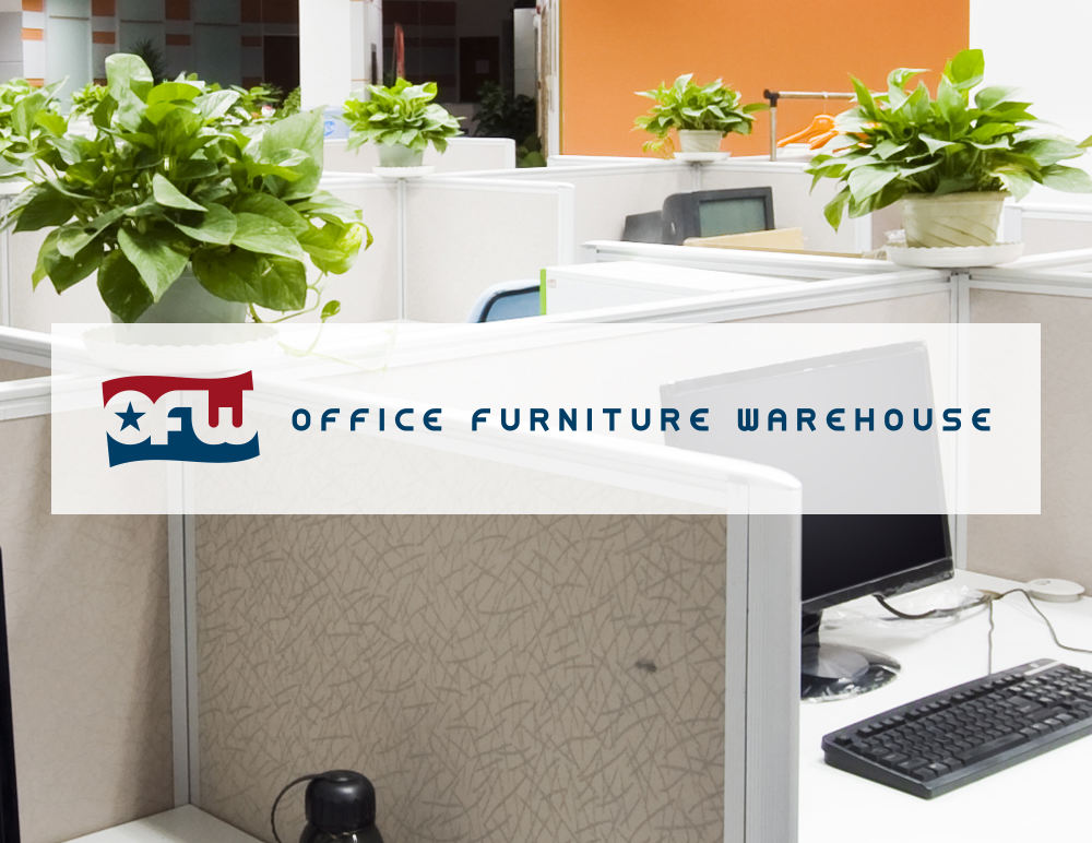 Office Furniture Warehouse Logo Design - OFW in Pewaukee and Madison