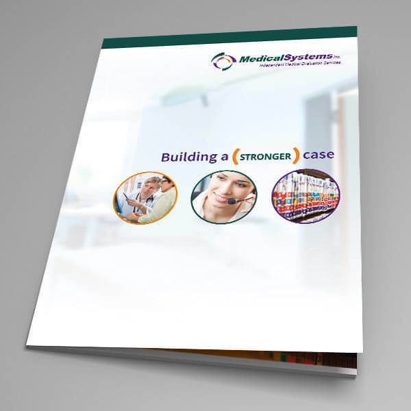 Medical Systems Informational Brochure - Cover Waukesha Graphic Design
