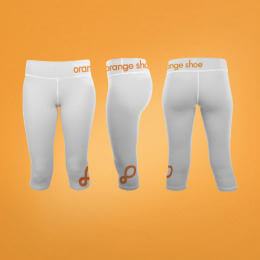 Orange Shoe Workout Cappri's Orange Shoe Workout Cappri's