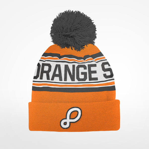 Orange Shoe Stocking Hat Orange Shoe Stocking Cap