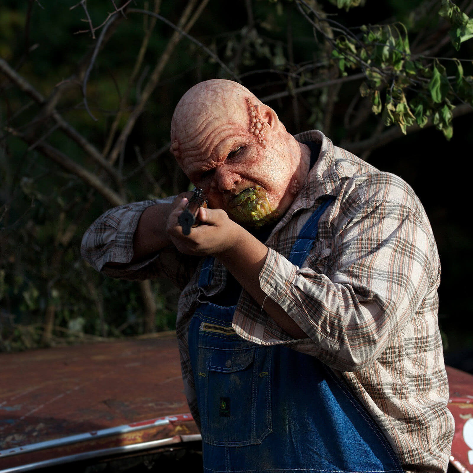 Hills Have Eyes Haunted House Hills Have Eyes Haunted House actor photographed by iNET's Marketing team
