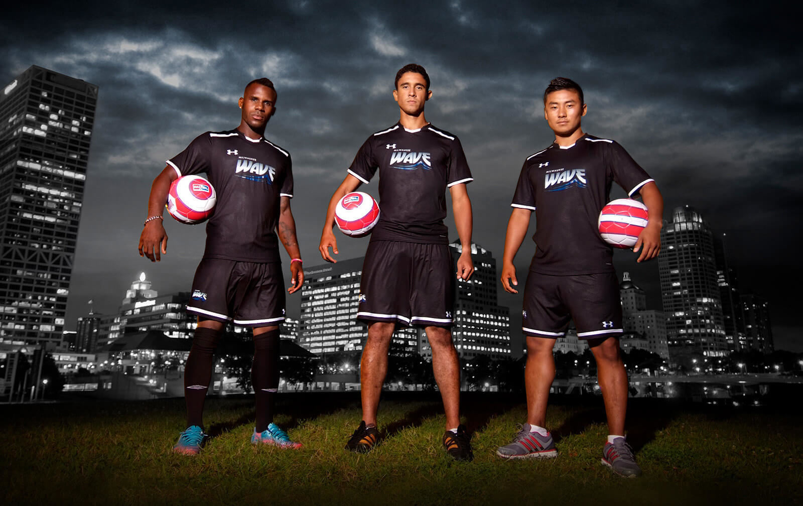 iNET photographs Soccer Players for the Milwaukee Wave