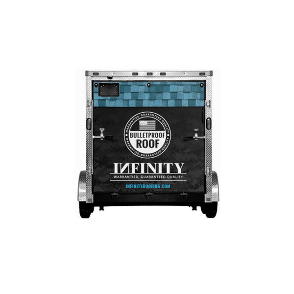 Infinity Exteriors, LLC Trailer Wrap Infinity Exteriors, LLC Trailer Wrap Rear View