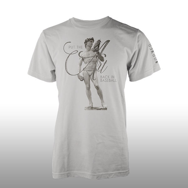 Korked put the art back in baseball graphic T