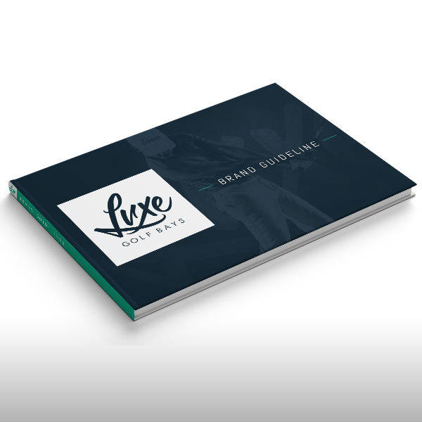 Luxe Golf Bays Brand Guideline Book