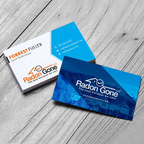 Radon Gone LLC Business Card