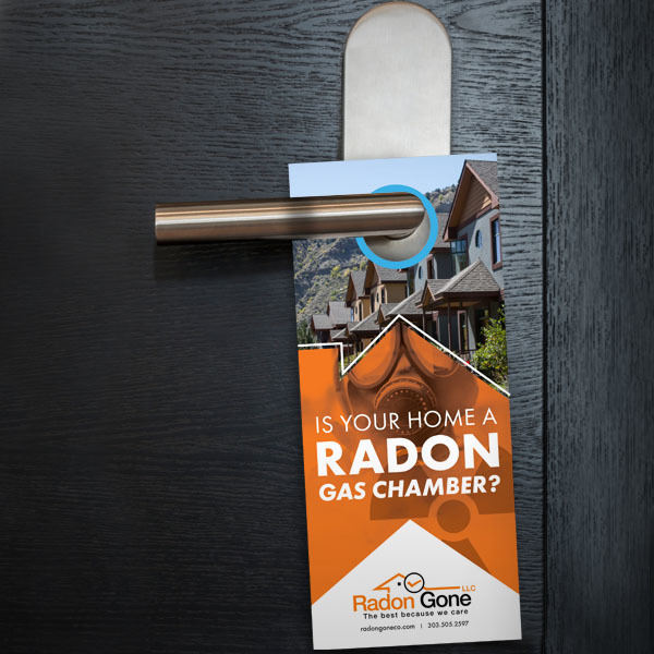 Radon Gone LLC Door Hanger