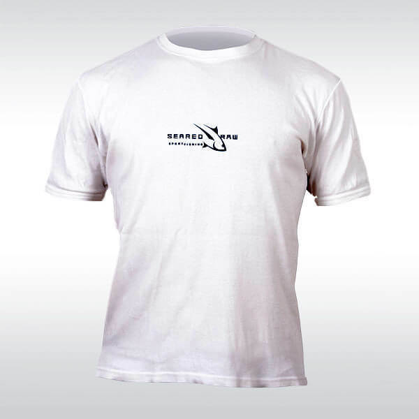 Seared Raw White Front Custom Apparel Design