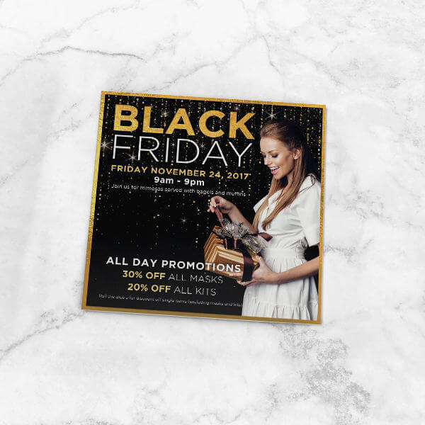 Bonness Skincare Black Friday Card