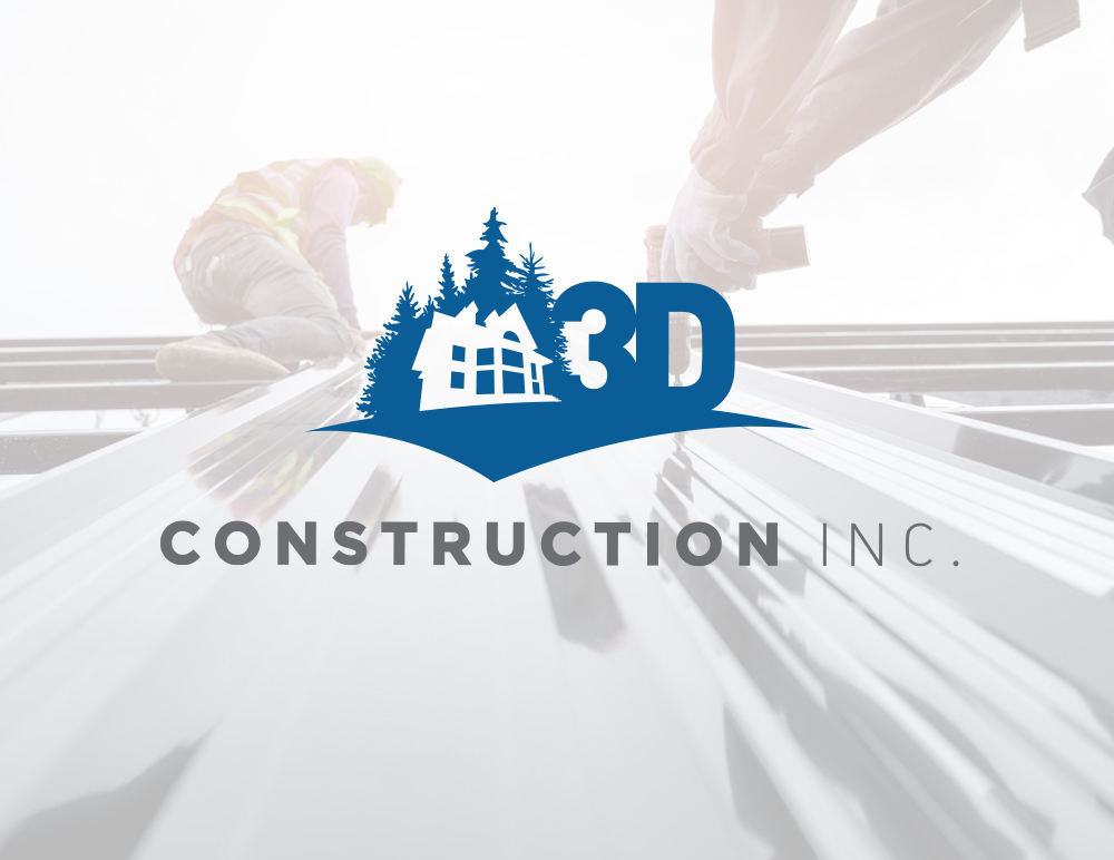 3D Construction Logo Design