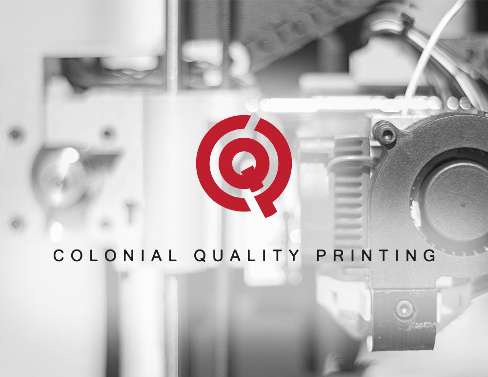 Colonial Quality Printing Logo Design - Commercial Print Materials in Milwaukee