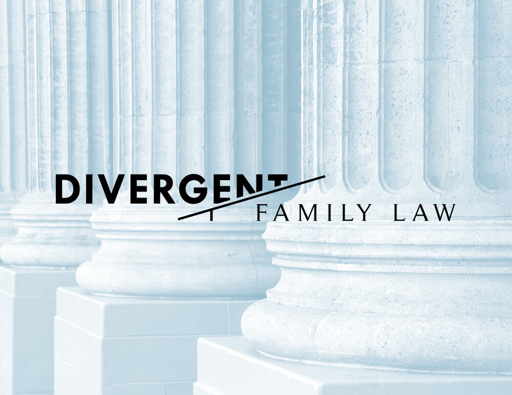 Divergent Family Law Logo Design