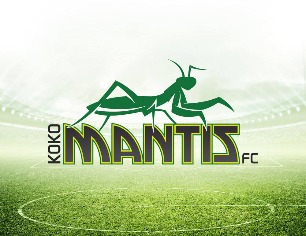 Kokomo Mantis Logo Design Alternative - Indiana Soccer Club