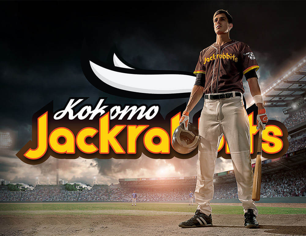 Kokomo Jackrabbits 5 Year Anniversary Logo Design | Creative Genius