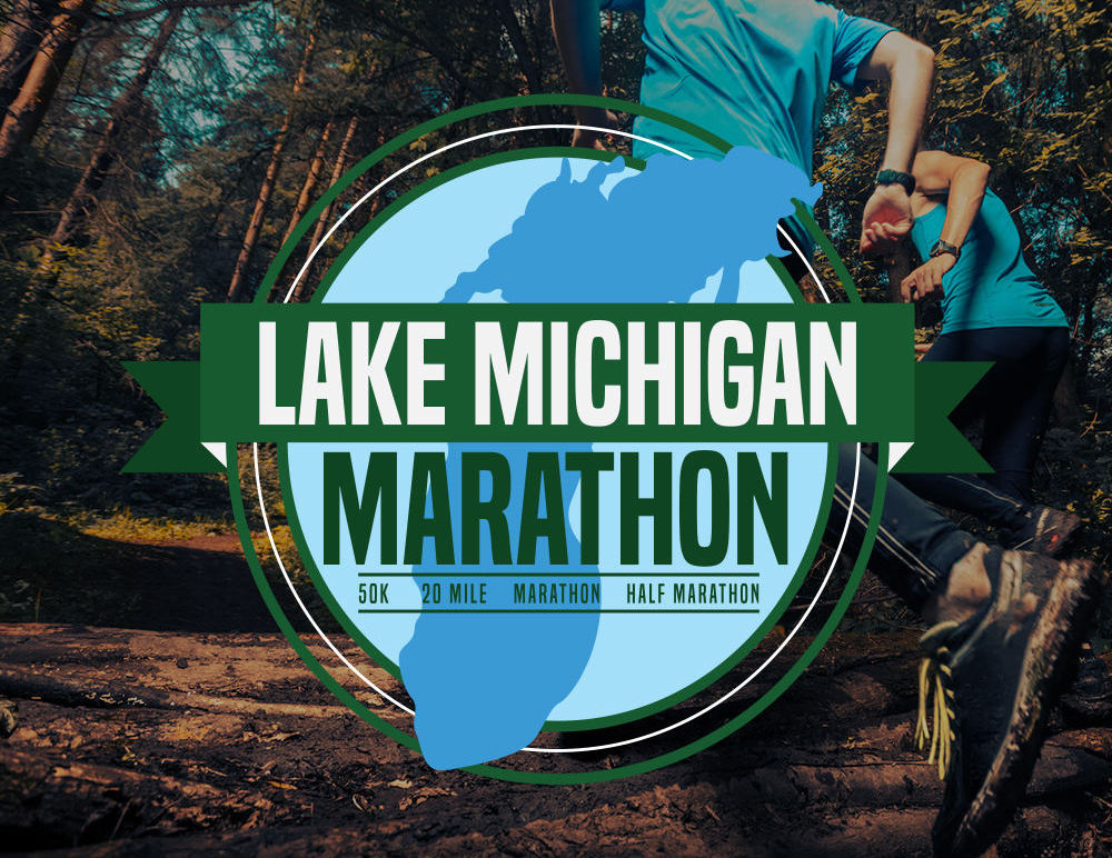Lae Michigan Marathon Logo Design