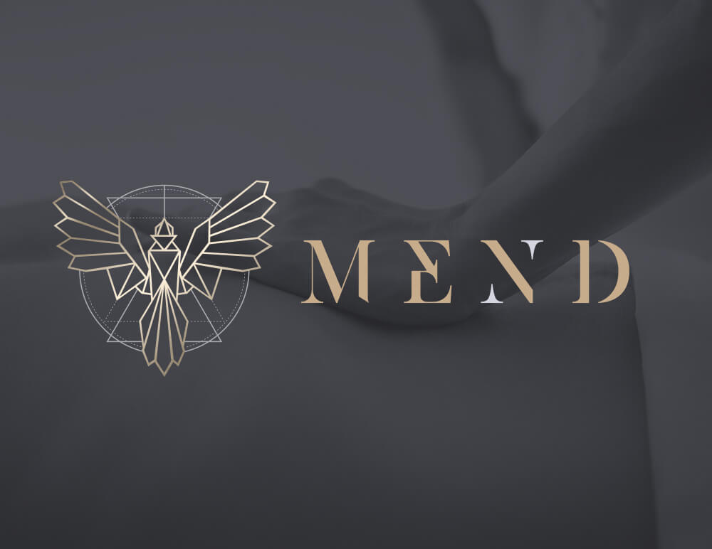 Mend Logo Design