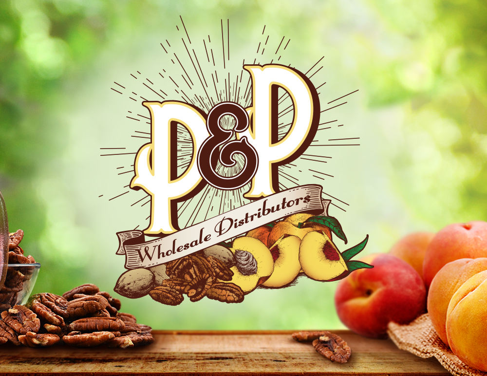P and P Distributors Logo Design