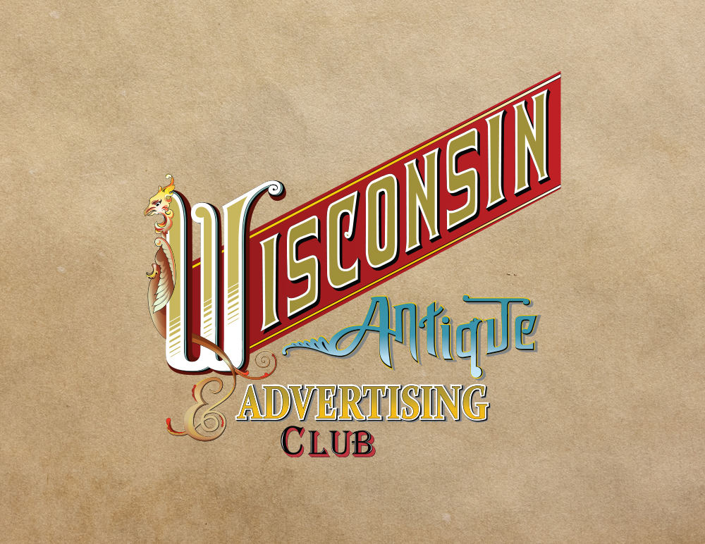Wisconsin Antique Advertising Club Logo Design