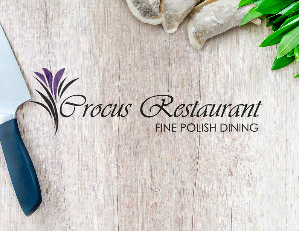 Milwaukee Crocus Restaurant Logo Design