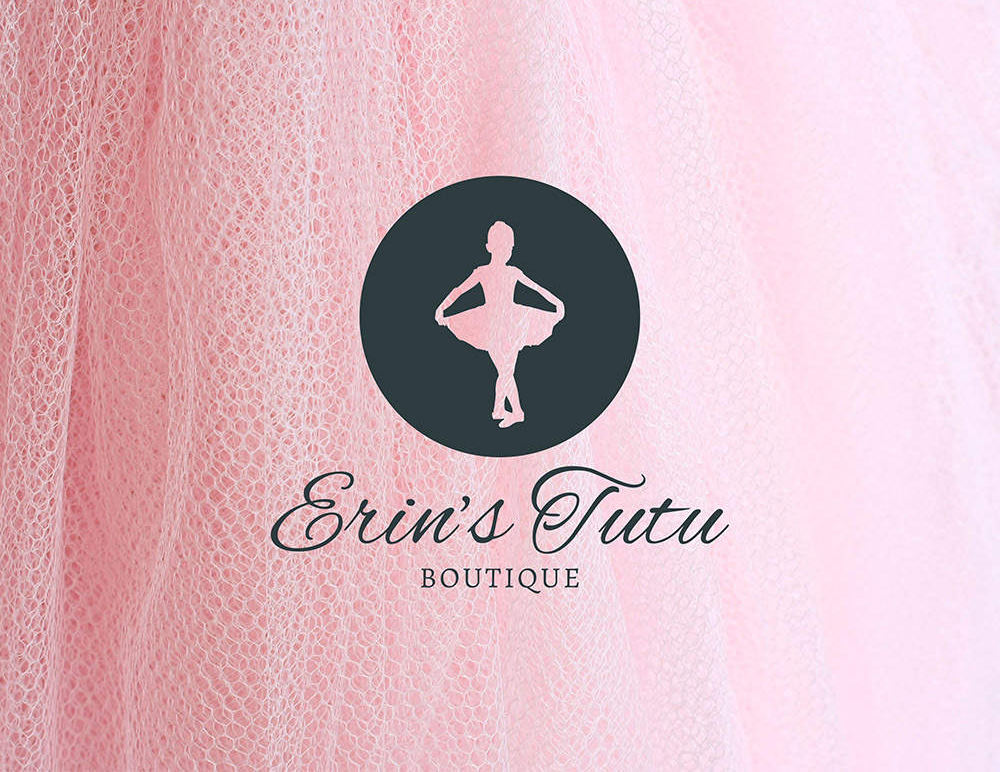 Erin's Tutu Boutique Logo Design - Quality Tutus in Milwaukee, WI