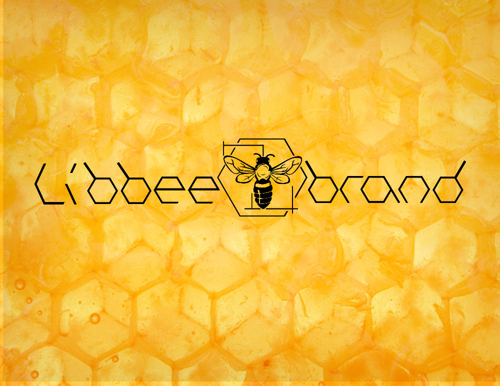 Libbee Brand Logo Design - Honey Made in Delafield, WI