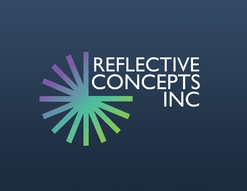 Reflective Concepts Logo Design - Tailored Lighting Components in Kenosha, WI