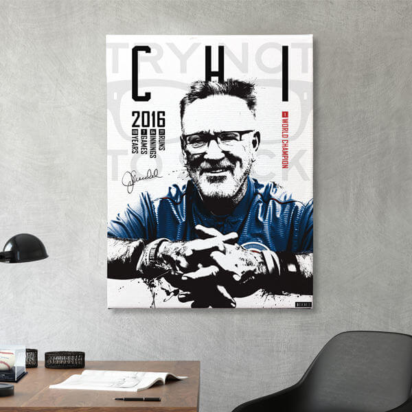 Poster Print for Joe Maddon