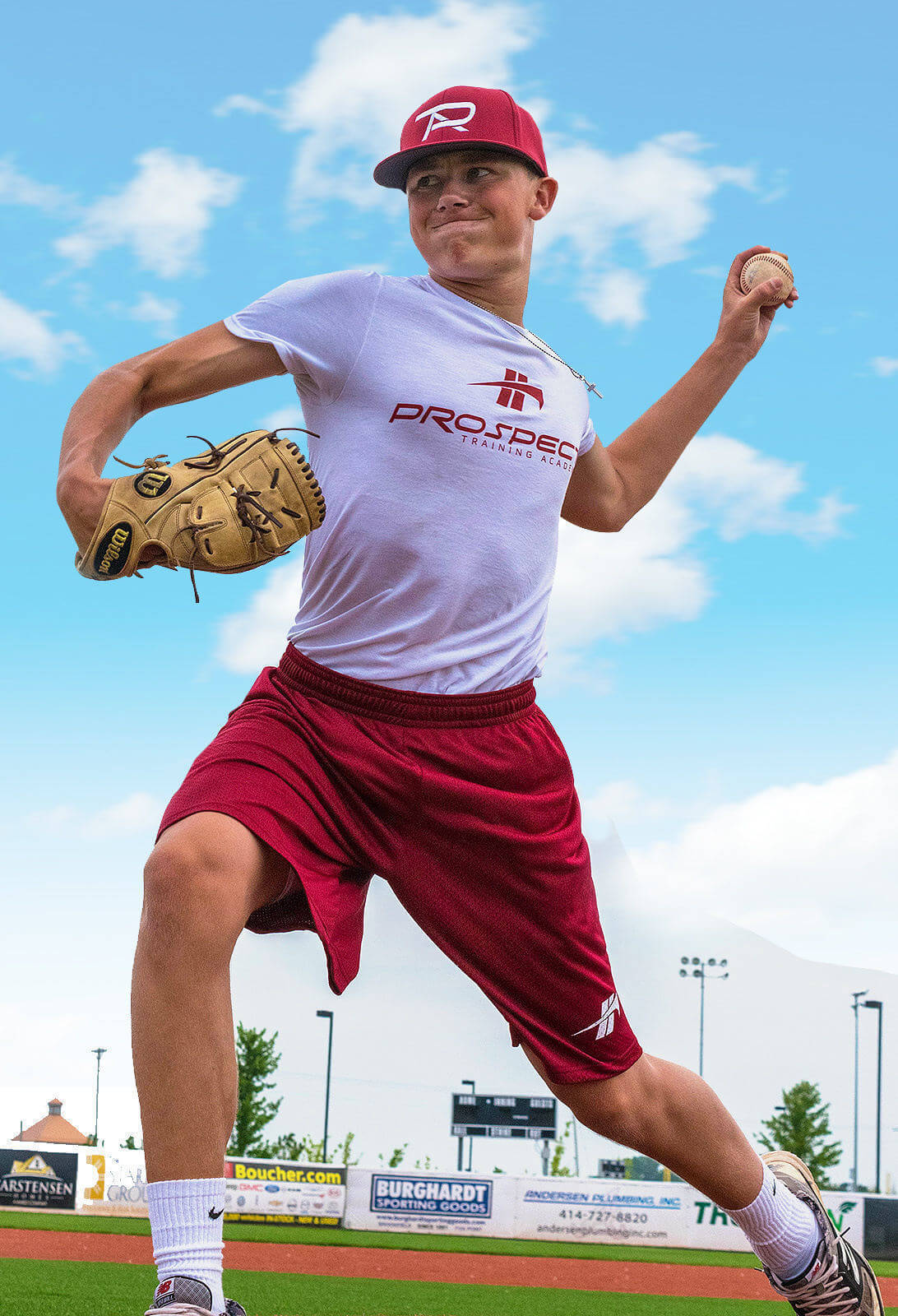 Youth Baseball Photography at Prospect Training Academy