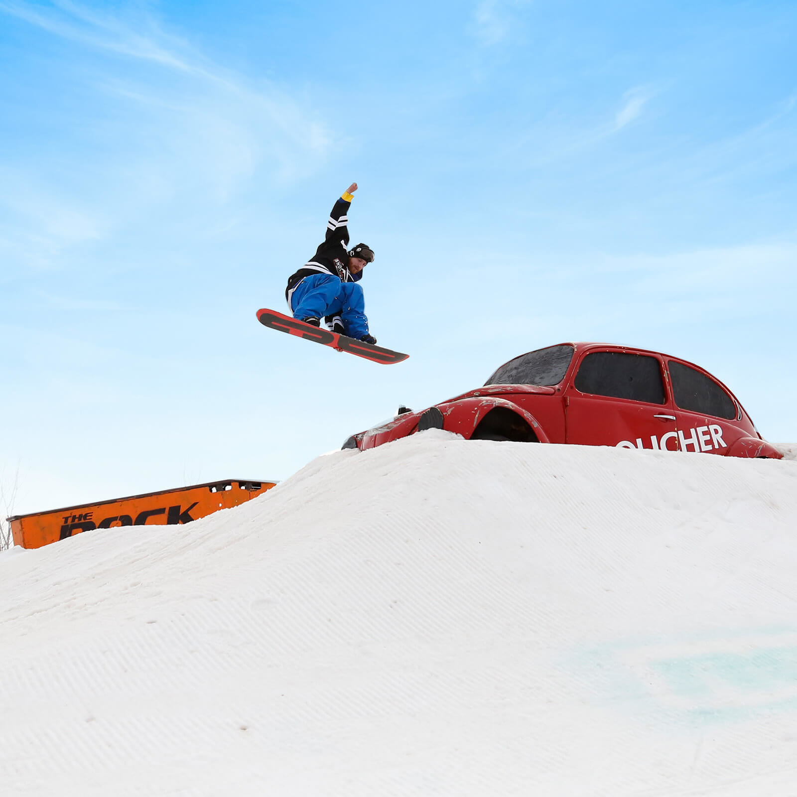 Snowboarding at The Rock Sports Park