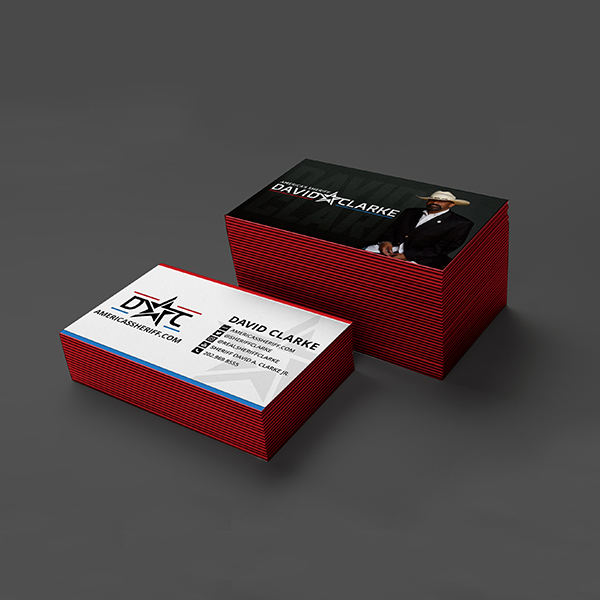 David Clarke Business Card Design