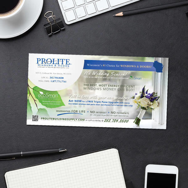 Prolite Window & Door Direct Mailer - Front